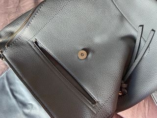 Mochila azul Stradivarius