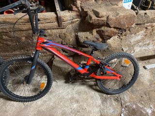 Bici Monty Trial Roja y Azul