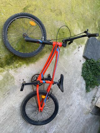 Bici Monty Trial Roja y Azul