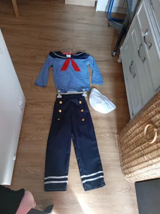 Disfraz marinero niño/a Regalo puzzle caja