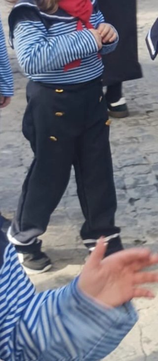 Disfraz marinero niño/a  con Regalo