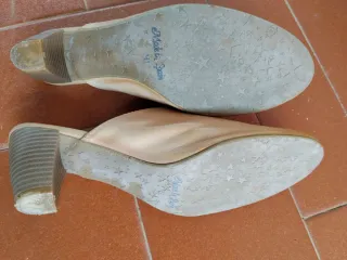 Zapatos Valdivies Mujer Beige/Marrón