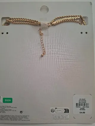 Collana Primark Londra Necklace Primark london