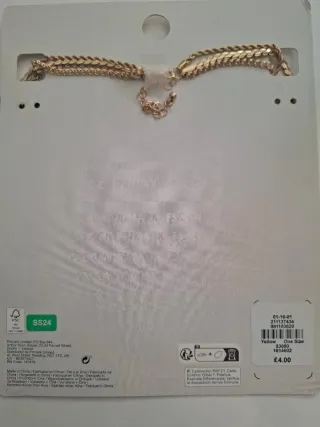 Collana Primark Londra Necklace Primark london