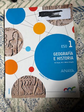 libro de geografía e historia