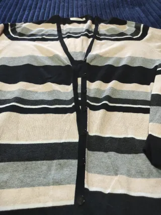 Cárdigan CANDAL rayas mujer