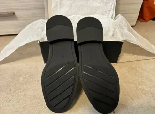 Zapatos de vestir Tommy Hilfiger negros talla 42