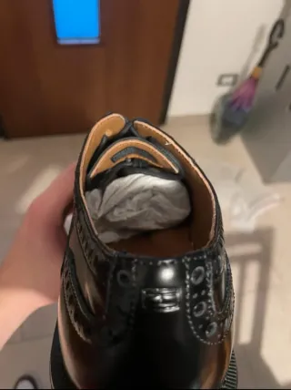 Zapatos de vestir Tommy Hilfiger negros talla 42