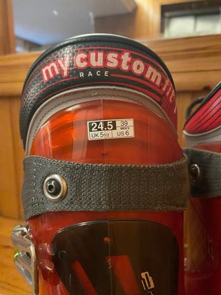 Botas de esquí Salomon rojas