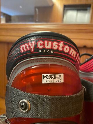 Botas de esquí Salomon rojas