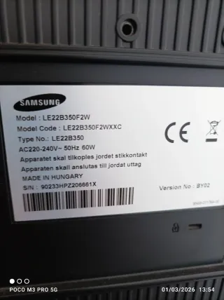 Samsung TV 22 pulgadas