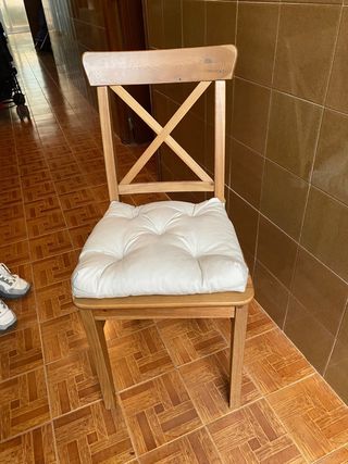 6 Sillas Comedor INGOLF IKEA Madera