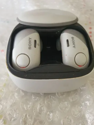 Auricolari Sony Wireless Bianchi e Grigi