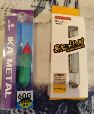 Caña de pescar telescópica naranja