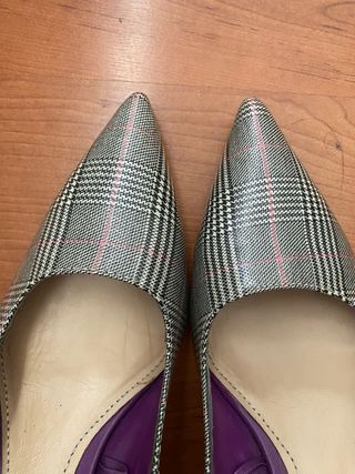 Zapatos Zara Talla 39, tacón de 5 cm