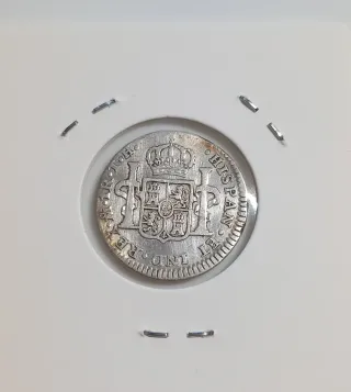 Moneda 1 Real México 1804 Carlos IIII