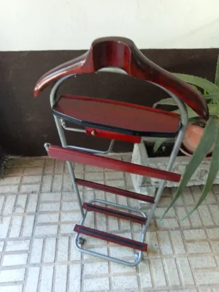 Galán de Noche Madera y Metal