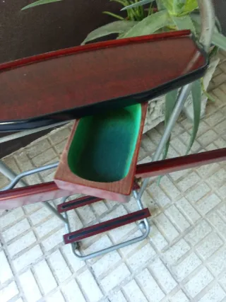 Galán de Noche Madera y Metal