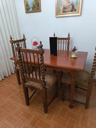 Mesa comedor con 6 sillas
