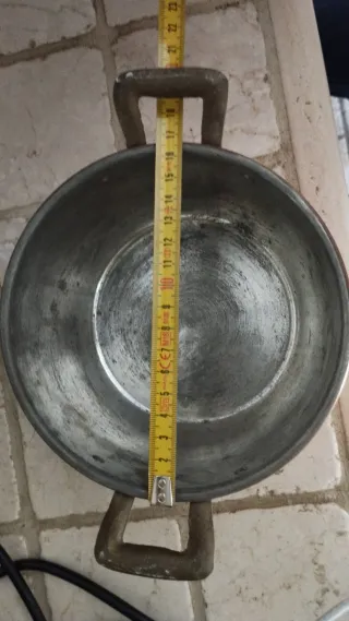 Elegante set di pentole in rame Ruffon