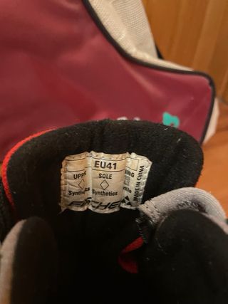 Botas Esquí Fondo Fischer Talla 41 con su funda