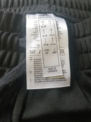 Pantalón chándal Adidas negro