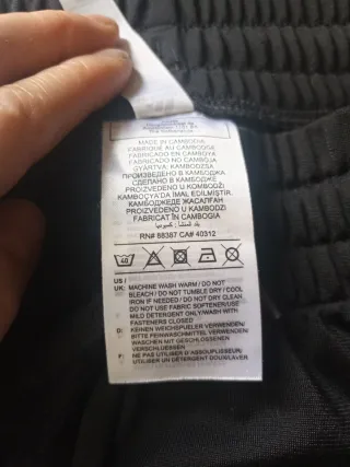 Pantalón chándal Adidas negro