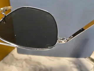 Occhiali da sole Randolph Aviator Argento Nero