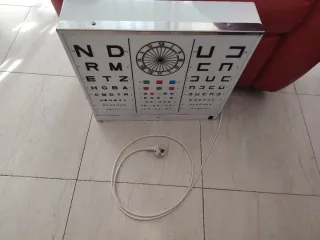 Optotipo de Oftalmología