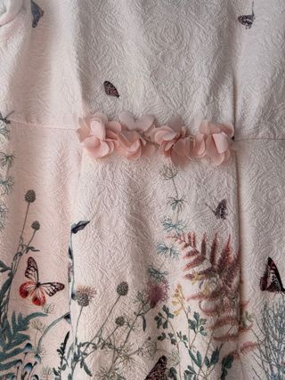 Vestido Zara Niña Talla 11-12 Mariposas