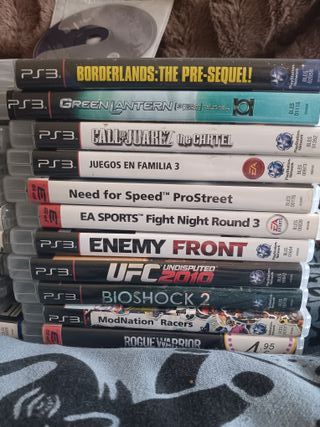 Lote Videojuegos PS2/PS3 + Extras