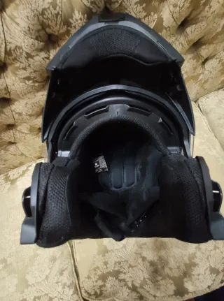 Casco Moto Westt Negro Talla M 57-58cm