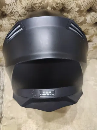 Casco Moto Westt Negro Talla M 57-58cm