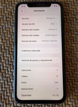 iPhone 11 128GB Nero - PER RICAMBI / RIPARAZIONE