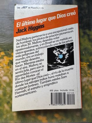 El último lugar que Dios creó - Jack Higgins