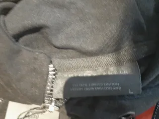 Felpa Philipp Plein nera con zip