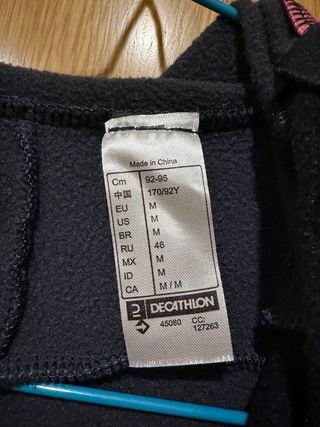 Forro polar Quechua Talla M