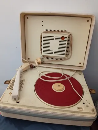 Tocadiscos Maleta Retro Vintage