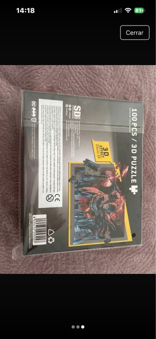 Puzzle 3D Batman 100 Piezas