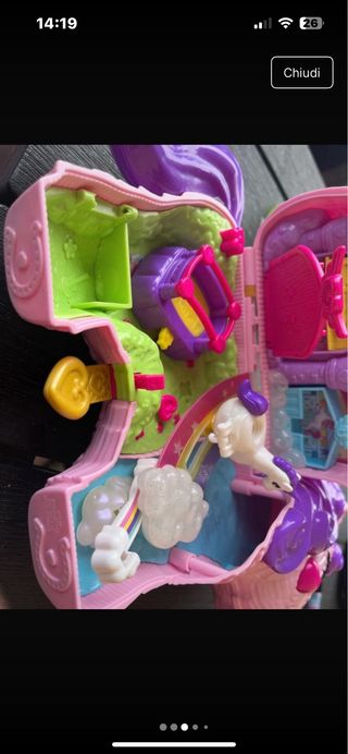 Polly Pocket Unicorno Rosa