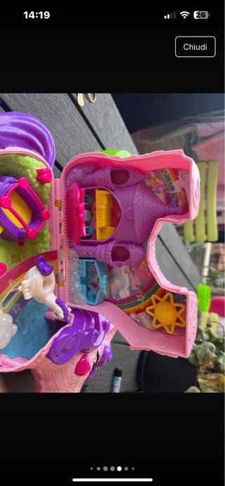 Polly Pocket Unicorno Rosa