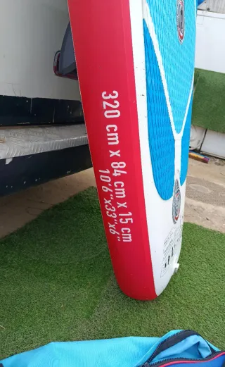 Tabla Paddle Surf Mistral Azul y Blanca