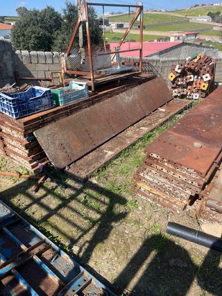 Material de construcción oxidado