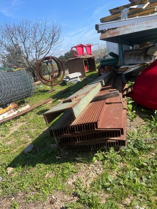 Material de construcción oxidado