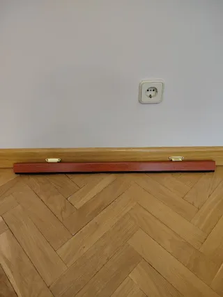 Burlete madera basculante 81,5cm nuevo sin utiliza