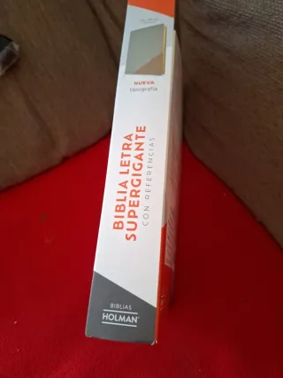 BIBLIA LETRA SUPERGIGANTE CON REFERENCIAS