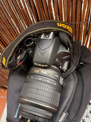 Cámara Nikon D3100 Negra