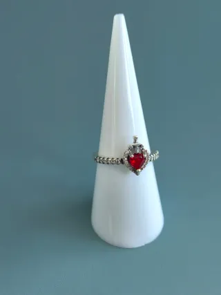 Anillo Pandora Corazón y Espada