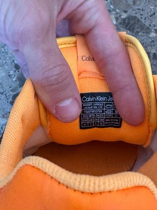 Zapatillas Calvin Klein Naranja