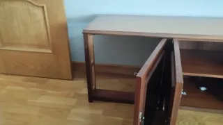 Mueble bajo 3 cuerpos madera